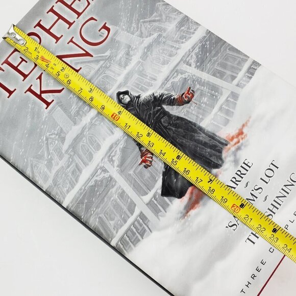 Stephen King Three Complete Novels Book Carrie Salem's Lot Shining HCDJ 2002 - Picture 10 of 10